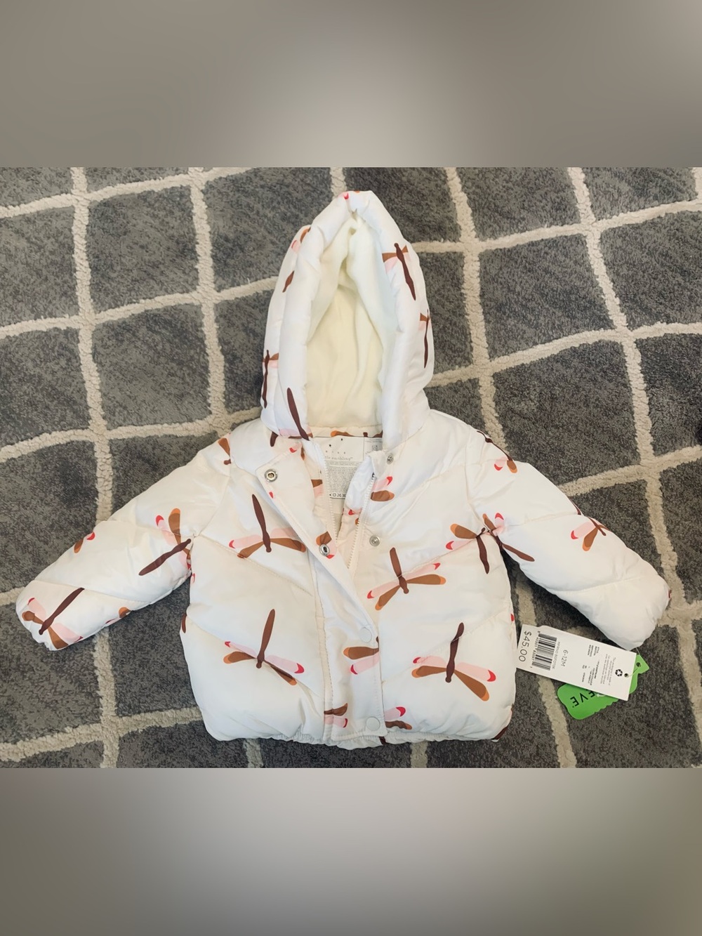 Little Earthling 6-12 month Puffer Jacket
